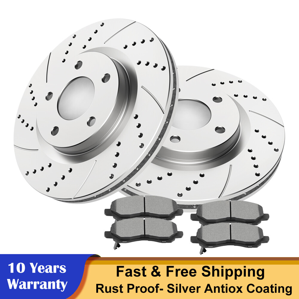 Front Disc Rotors Brake Pads for Chrysler 200 Dodge Caliber Avenger Jeep Compass Front Disc Rotors Brake Pads for Chrysler 200 Dodge Caliber Avenger Jeep Compass