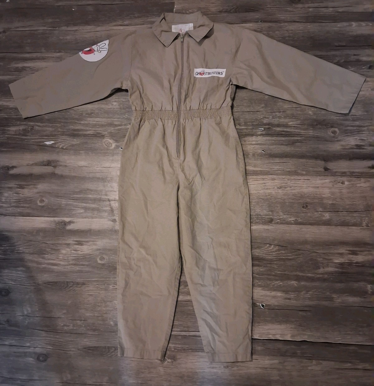 Vtg 1989 Ghostbusters Kids Costume Jumpsuit Columbia Pictures Halloween Cosplay