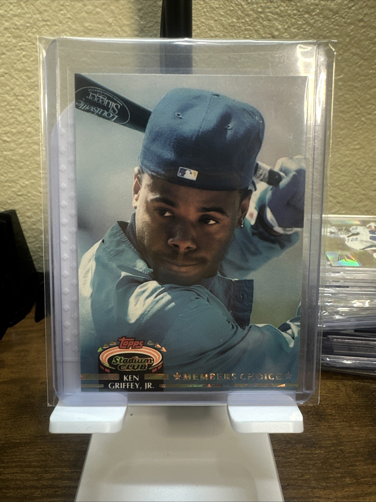 Topps 1992 Stadium Club Ken Griffey Jr Members Choice #603 Seattle Mariners