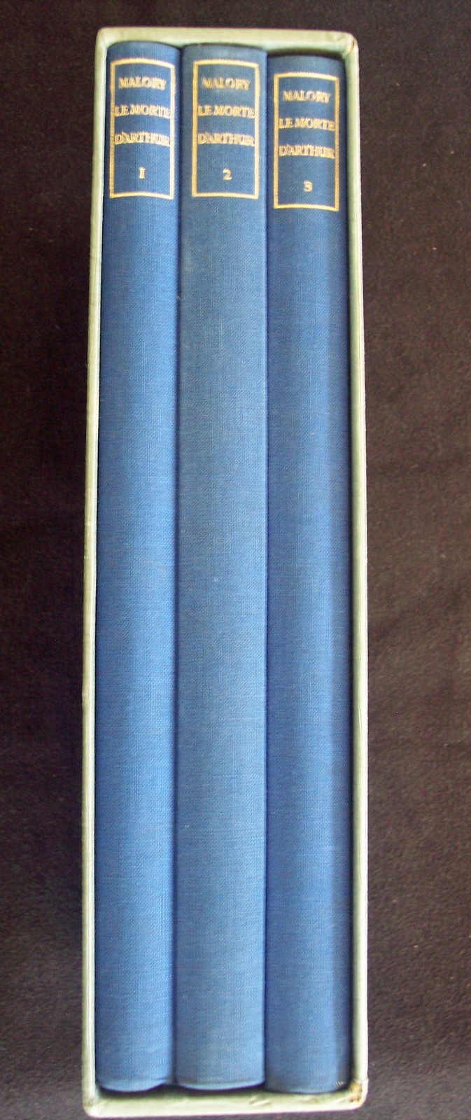 Limited Editions Club - Le Morte D'Arthur - Thomas Malory 3V Set 1936 Limited Editions Club - Le Morte D'Arthur - Thomas Malory 3V Set 1936