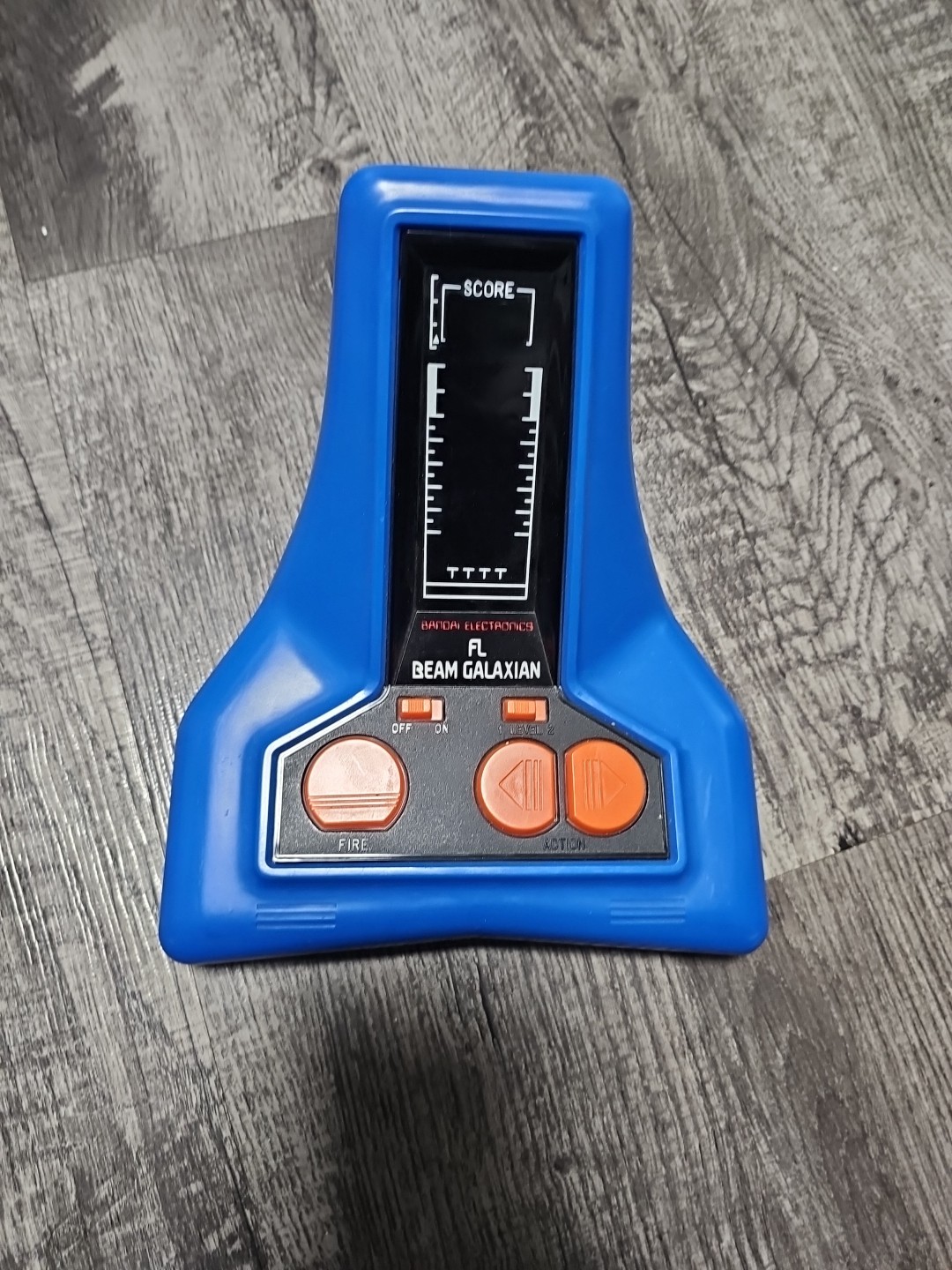 Vintage 80s Bandai Electronics FL Beam Galaxian Retro Shooter Game