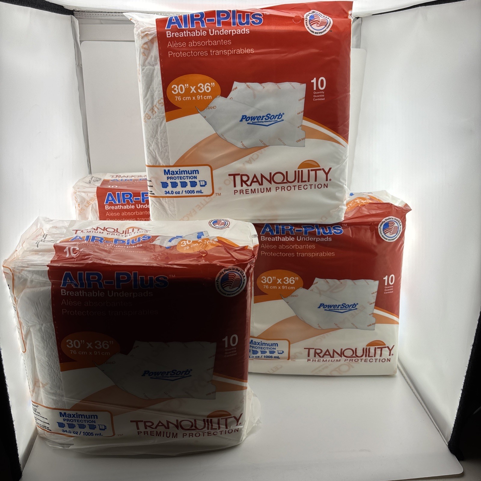 Tranquility Air-Plus Breathable Underpads 30 Tranquility Air-Plus Breathable Underpads 30