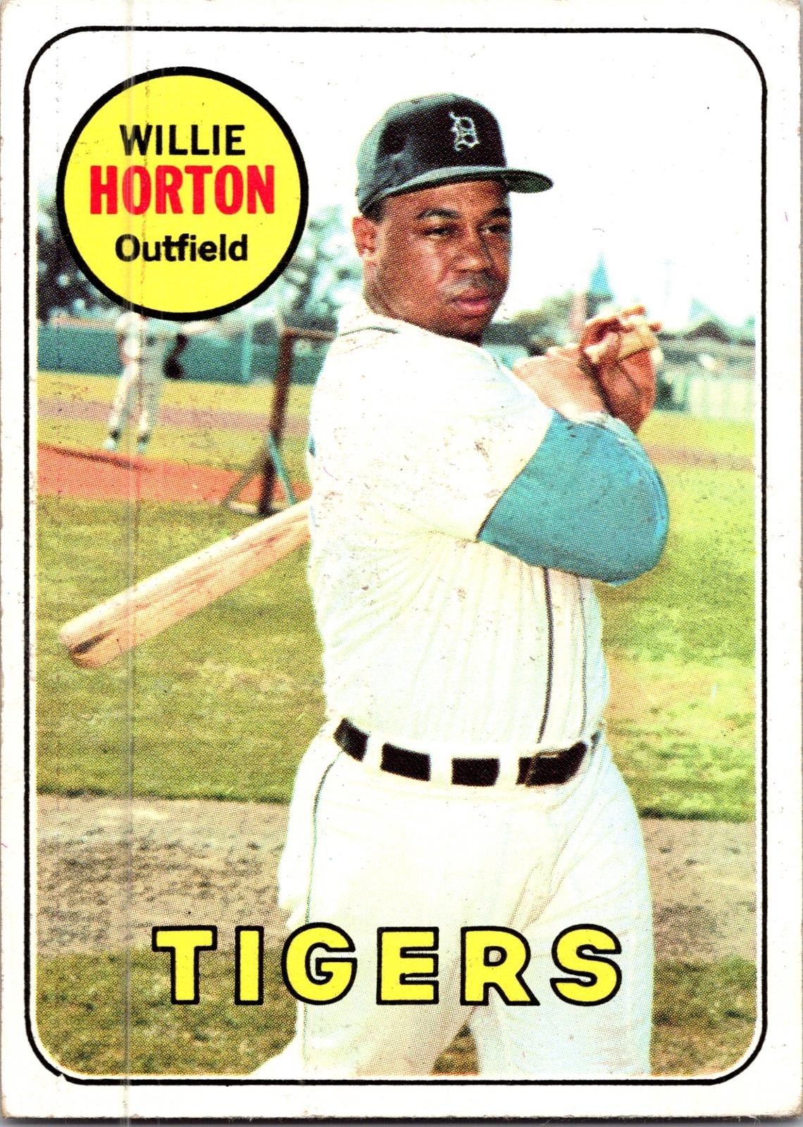 1969 Topps #180 Willie Horton 1969 Topps #180 Willie Horton