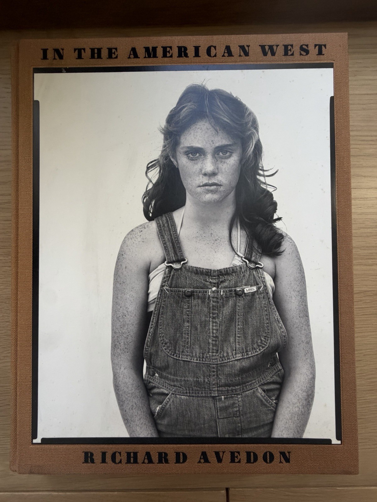 SIGNED Richard Avedon In The American West 1985 1st HC DJ Duotone First Print