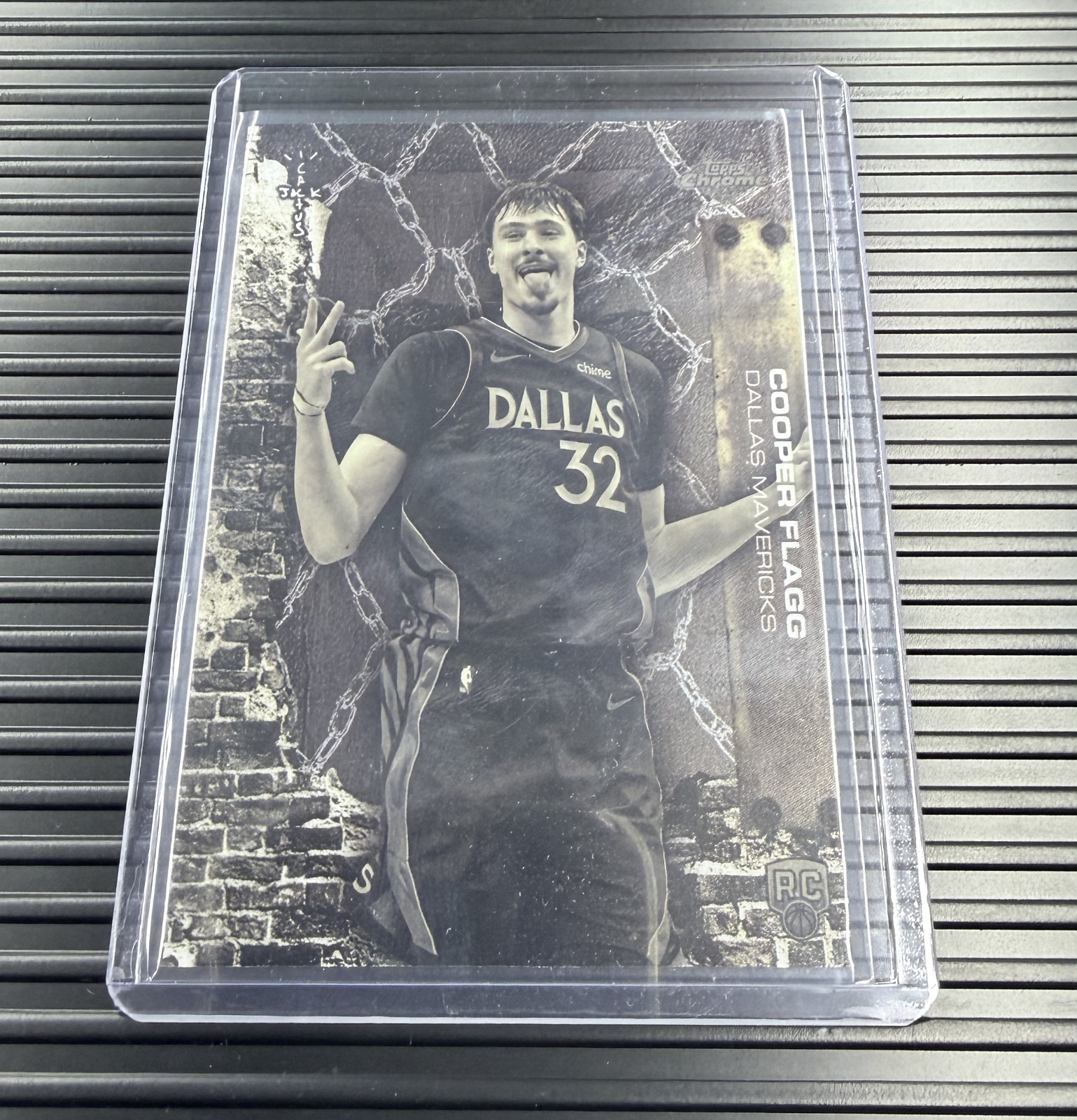 2025-26 Topps Chrome Cactus Jack Cooper Flagg #61 Rookie Dallas Mavericks RC
