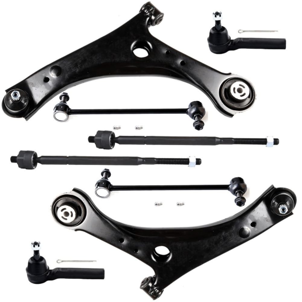 8pc Control Arm Tie Rod Town&Country 08-13 GrandCaravan 08-13 Routan 09-12 K7258