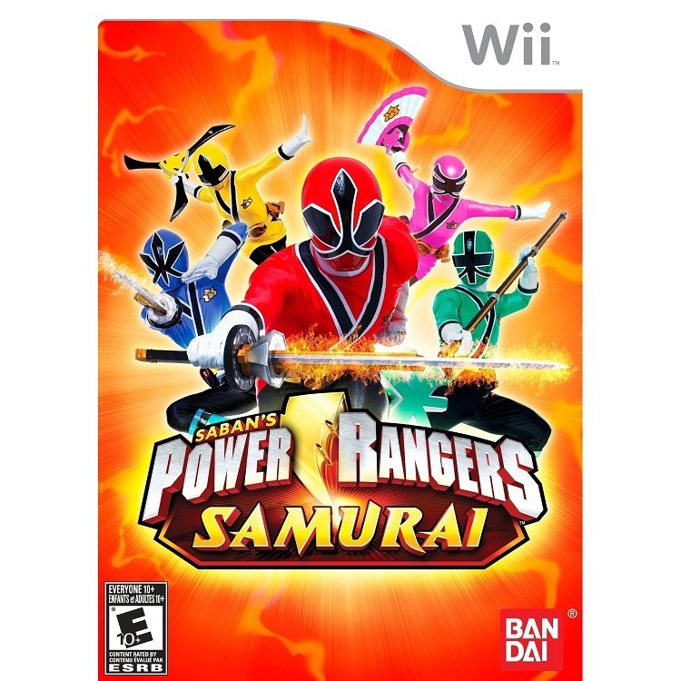 Power Rangers Samurai - Nintendo Wii Game Only Power Rangers Samurai - Nintendo Wii Game Only