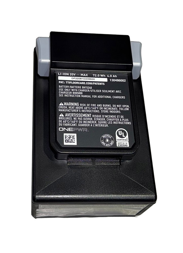 Hoover 4.0Ah ONEPWR Lithium-Ion Battery Rechargeable BH15240BLK Open Box