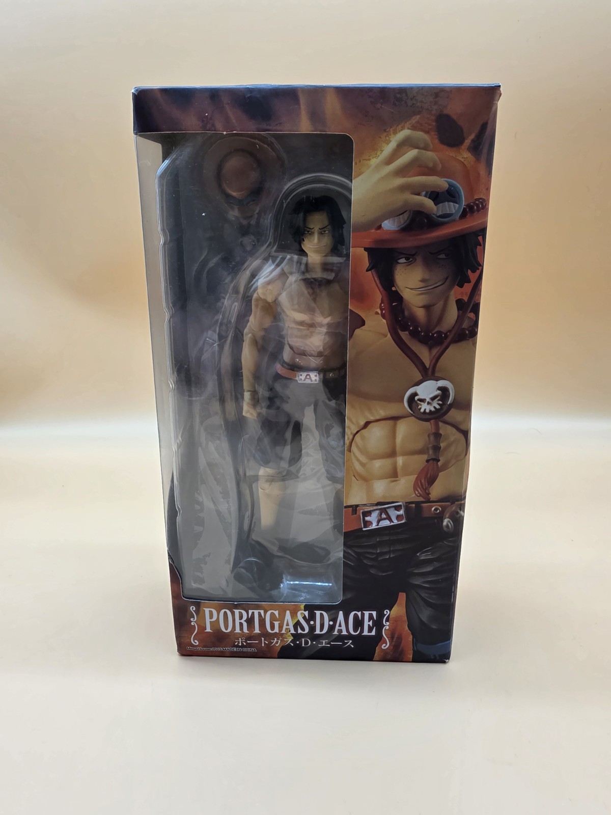 One Piece Portgas D Ace Megahouse 18cm Variable Action Heroes Character Figure