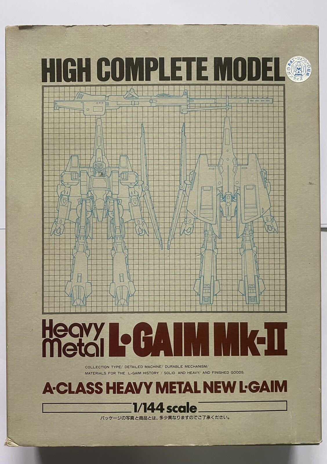 Vintage Bandai HCM 1/144 L-Gaim Mk-II Heavy Metal High Complete Model Figure