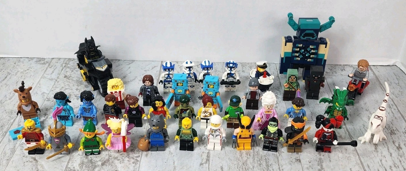 LEGO Minifugure Lot And Accessories LEGO Minifugure Lot And Accessories