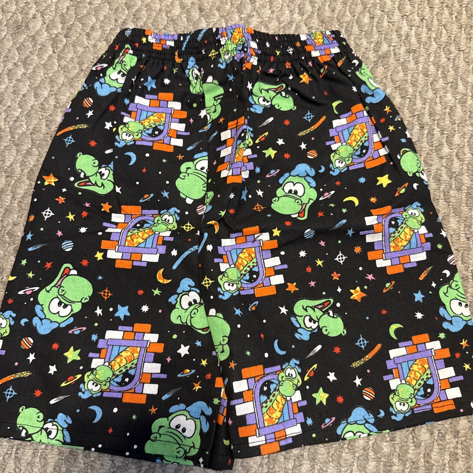 Vintage 90s Nickelodeon Eurkeeas Castle Magellan Kids Shorts 4T Deadstock Boxers