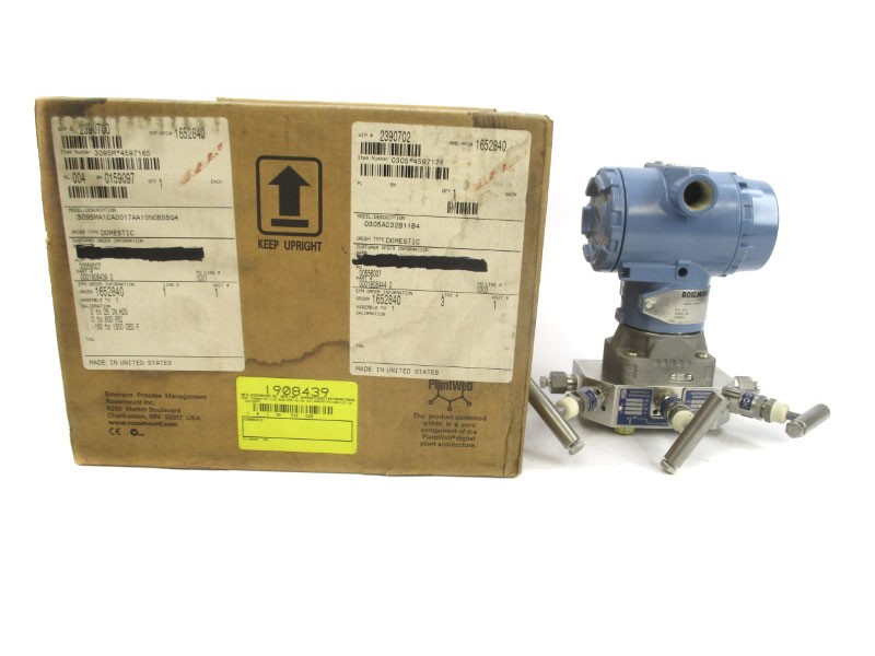 ROSEMOUNT 3095MA1CA0017AA10N0BS5Q4 11-55VDC 800PSI NSMP