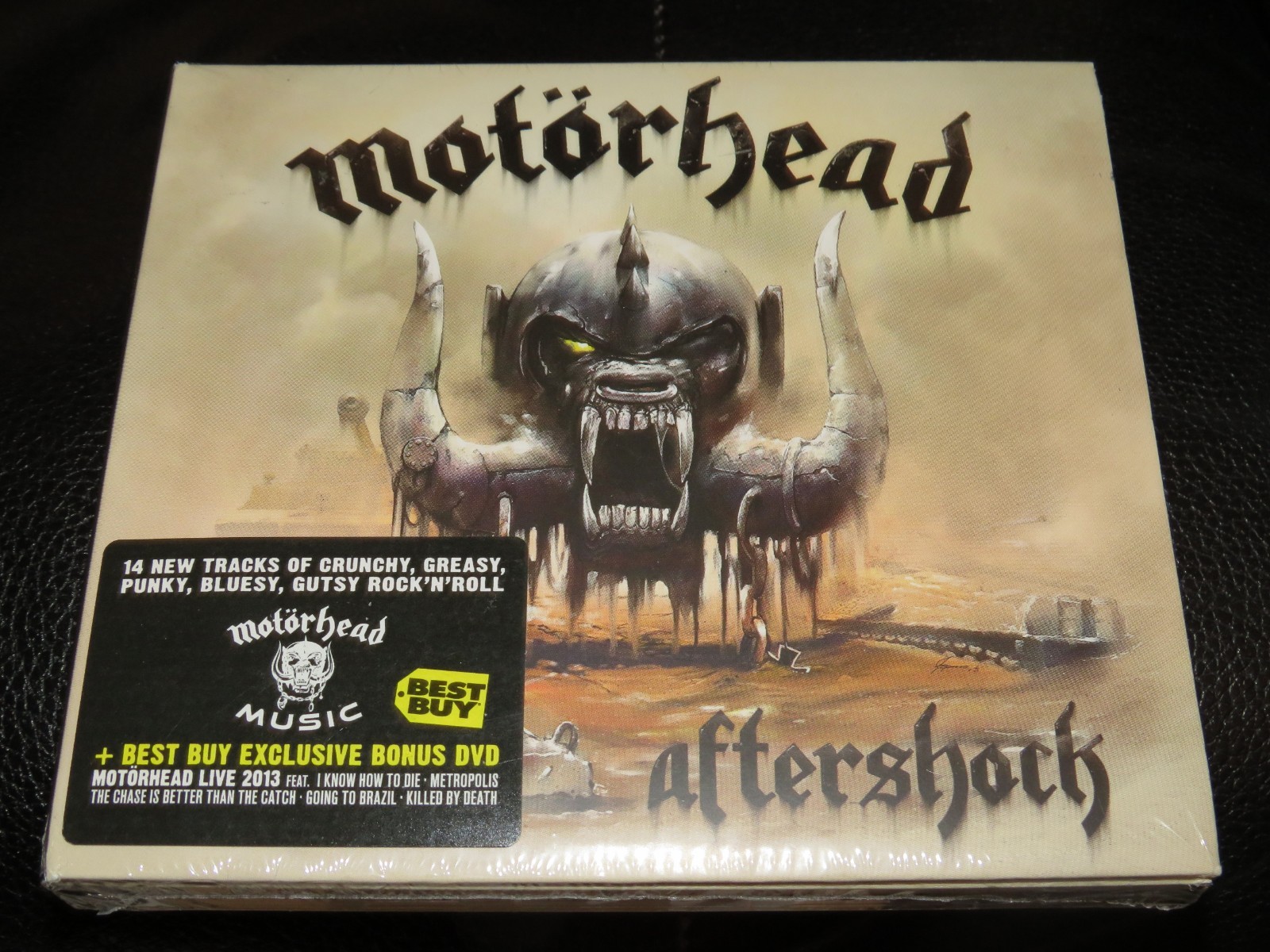 MOTORHEAD - Aftershock CD w/ Best Buy EXCLUSIVE LIVE DVD NEW SEALED RARE OOP