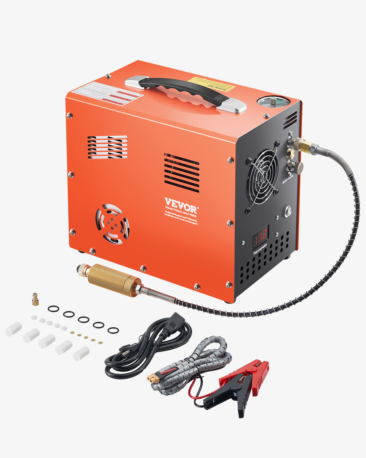 VEVOR Air Compressor 4500PSI Auto-Stop PCP Airgun Compressor Built-in Converter VEVOR Air Compressor 4500PSI Auto-Stop PCP Airgun Compressor Built-in Converter