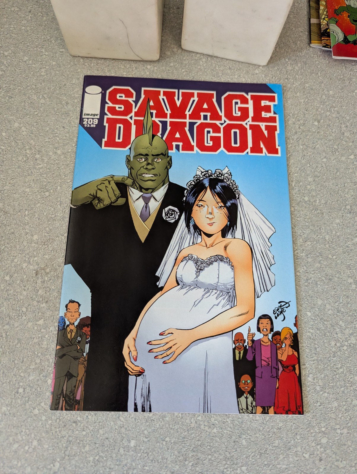 Savage Dragon #209 - Image Comic Book Erik Larsen Low Print Run