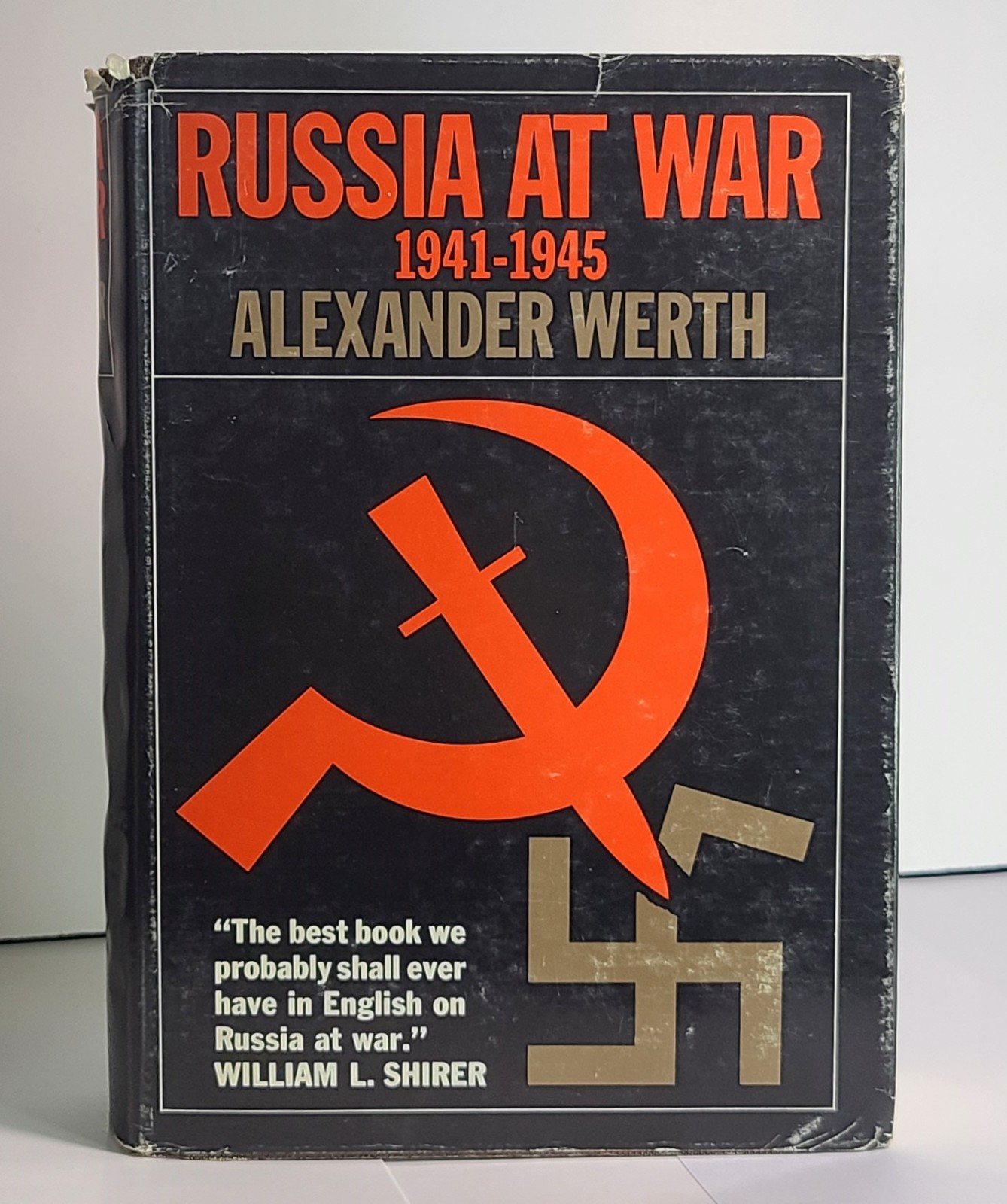 Russia at War 1941-1945 – Alexander Werth – 1964 3rd Printing HC/DJ VG+ Book