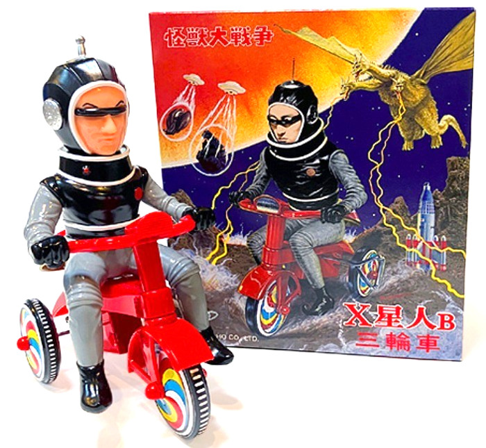M1 go Alien X B Tricycle Soft Vinyl Great War of the Monster WF2025 Japan NEW
