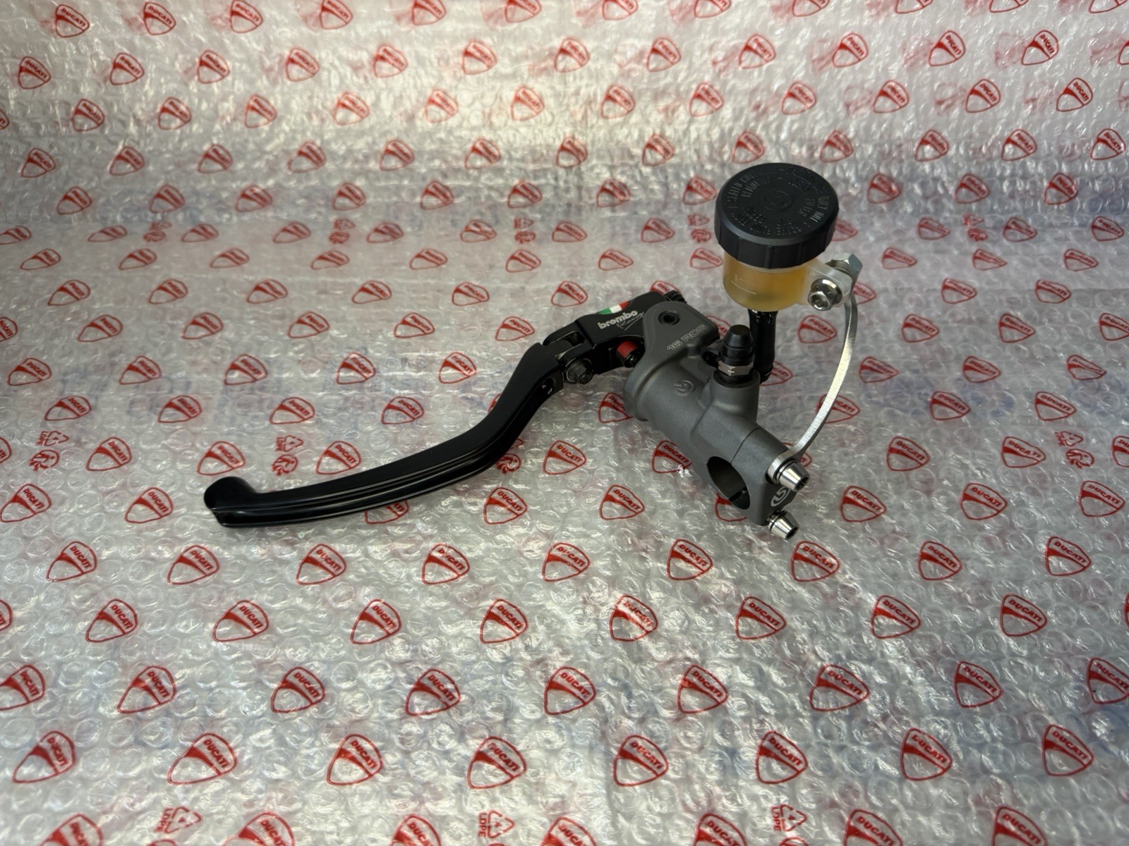 Brembo RCS16 Clutch Master Cylinder with Folding Lever & Titanium Fasteners Brembo RCS16 Clutch Master Cylinder with Folding Lever & Titanium Fasteners