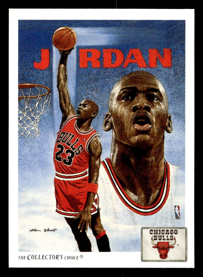 Michael Jordan - 1991-92 Upper Deck Basketball card #75 Chicago Bulls Raw