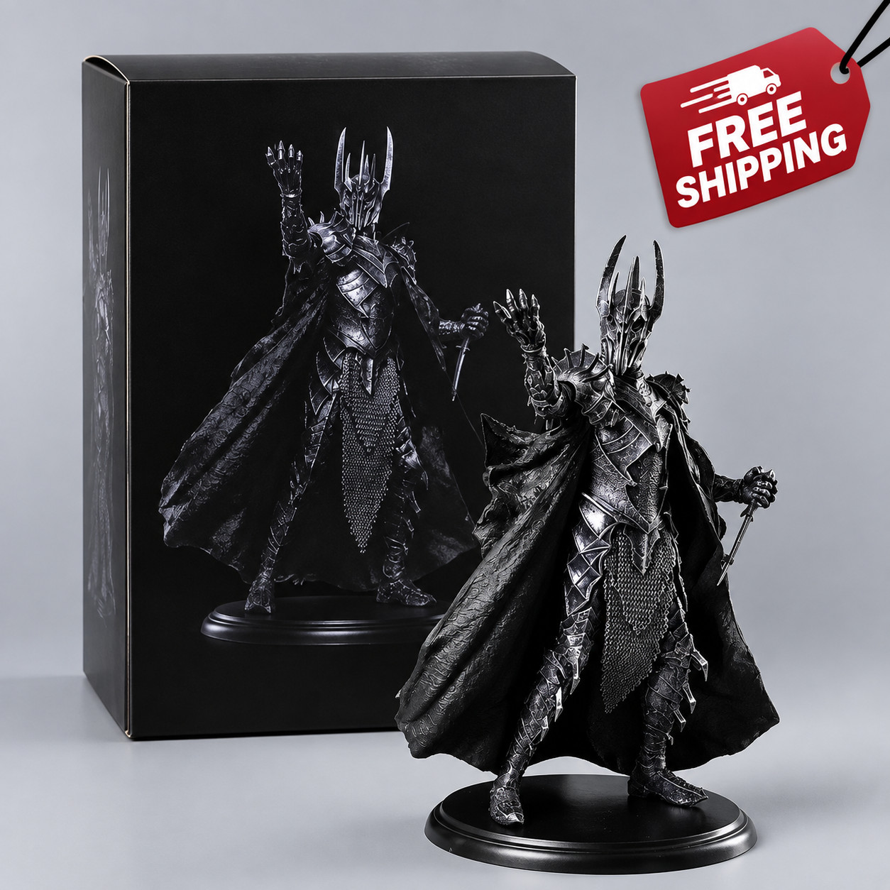 The Dark Lord Sauron Statue 1:12 Lord of the Rings Collectible PVC Model Figure