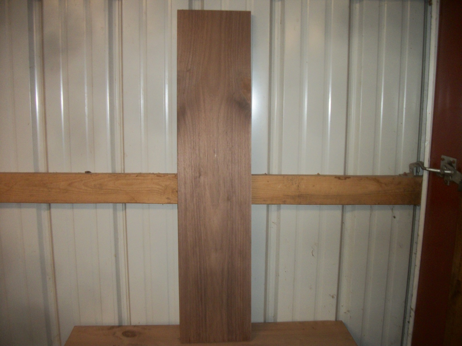 1 PC WALNUT LUMBER WOOD KILN DRIED BOARD 36 5/16