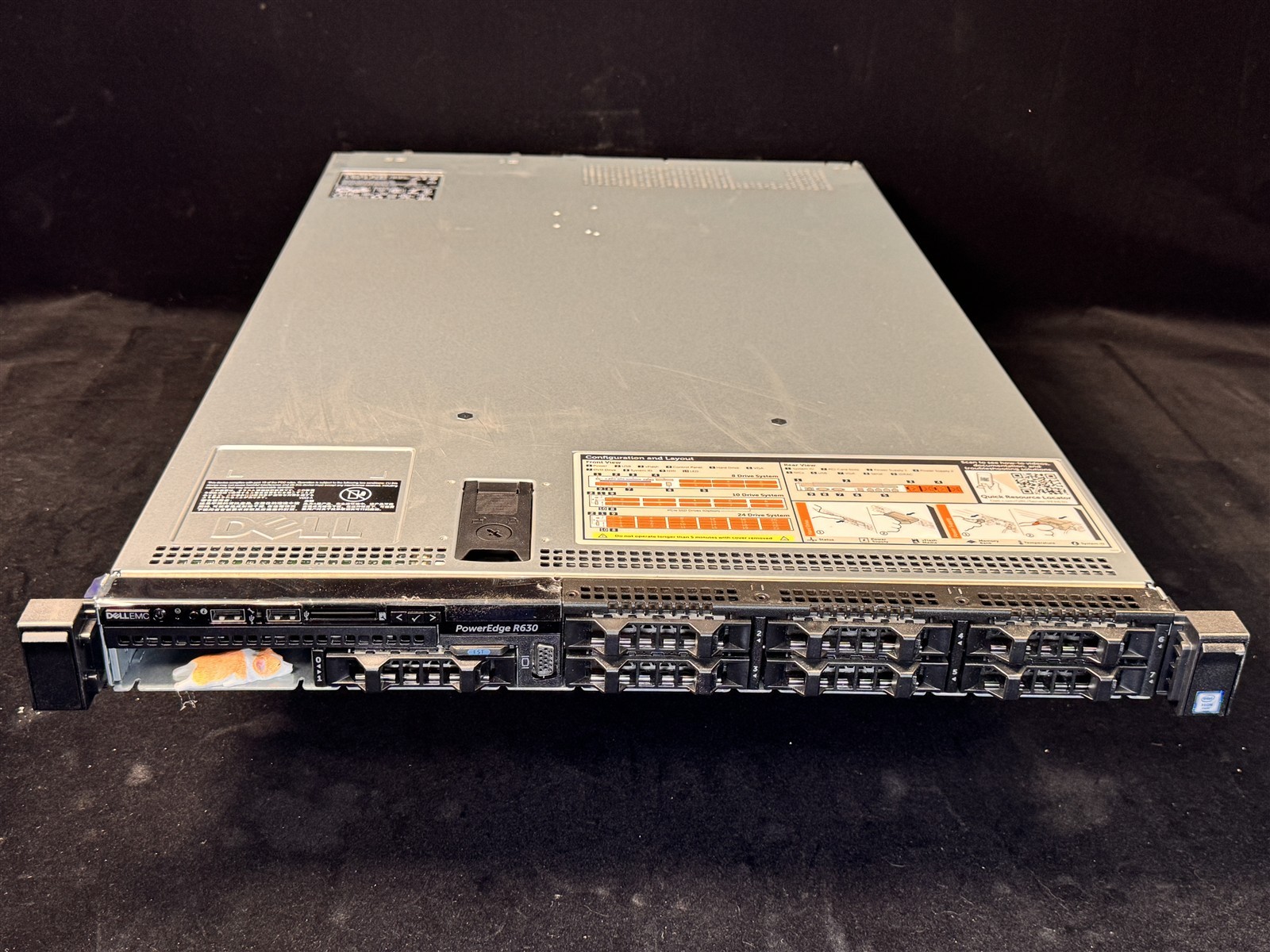 DELL POWEREDGE R630 8SFF 2x 14 CORE E5-2697v3 2.6GHz 16GB RAM NO HDD NO RAID DELL POWEREDGE R630 8SFF 2x 14 CORE E5-2697v3 2.6GHz 16GB RAM NO HDD NO RAID