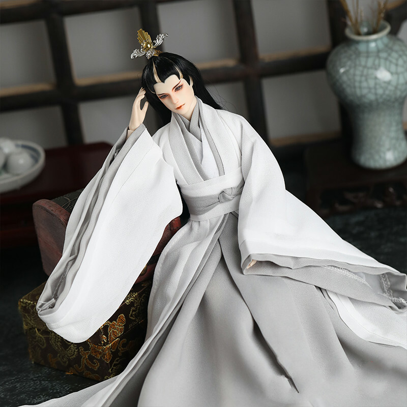 1/6 1/4 1/3 SD17 ID72 BJD Archaic Clothes Suit Outer&Inner Clothing & Skirt #7