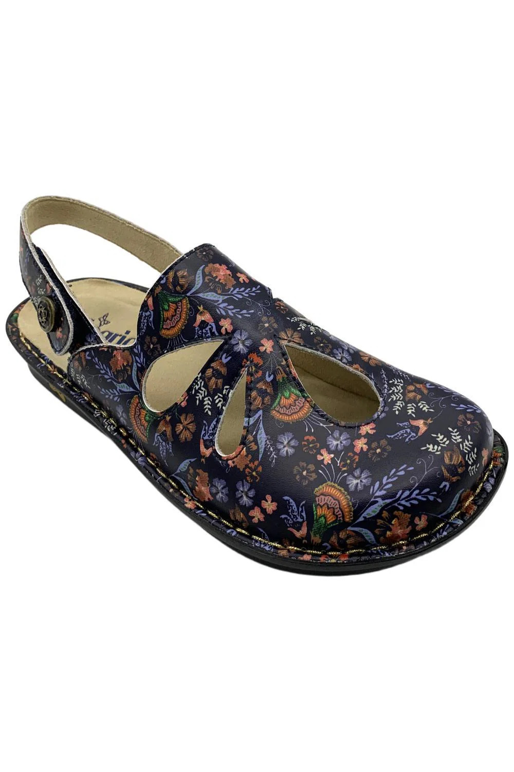 Alegria Women\'s Linda Leather Adjustable Backstrap Clogs Lax A Daisy Alegria Women\'s Linda Leather Adjustable Backstrap Clogs Lax A Daisy