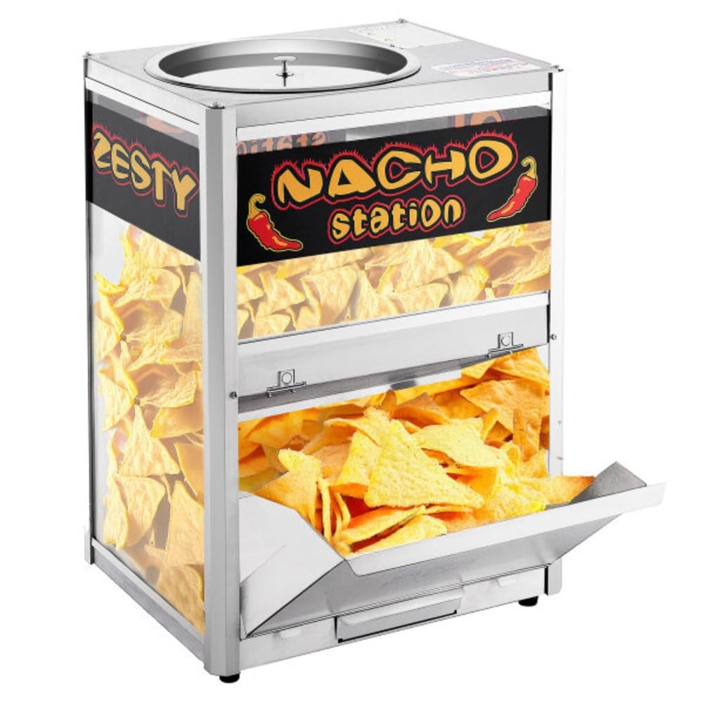 Great Northern Nacho Station Commercial Grade Nacho Warmer Merchandiser, Keeps C