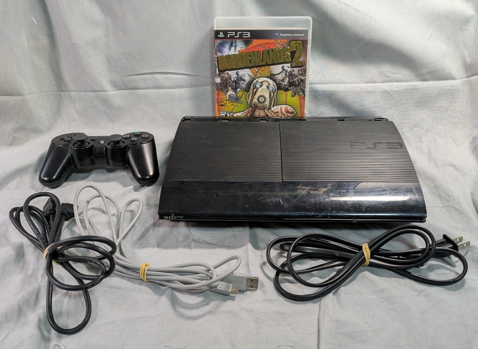Sony PlayStation 3 PS3 Super Slim CECH-4301A 128GB Tested/Working Sony PlayStation 3 PS3 Super Slim CECH-4301A 128GB Tested/Working