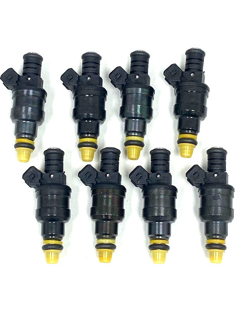 New Fuel Injector Set X 8 fits V8 OMC, Volvo Penta 3854136 3850925 Made in USA