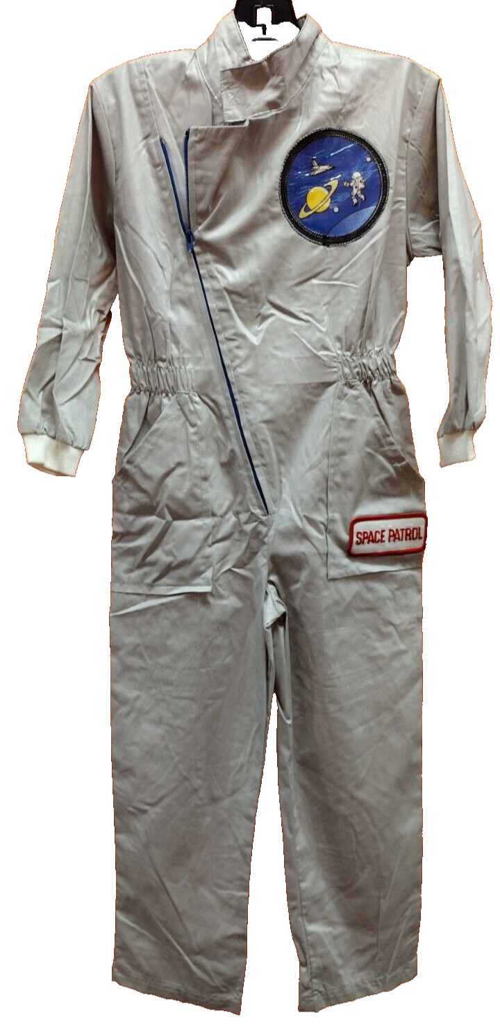 Vintage 50s SPACE PATROL Boys JUMPSUIT Size 5 ASTRONAUT By JAMILLA Talon Zipper