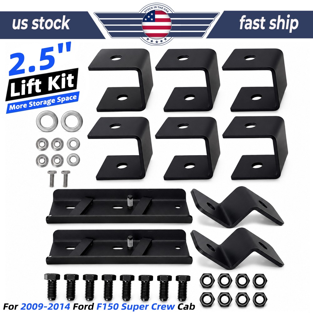 For 2009-2014 Ford F-150 Rear Seat Lift Kit 2.5\