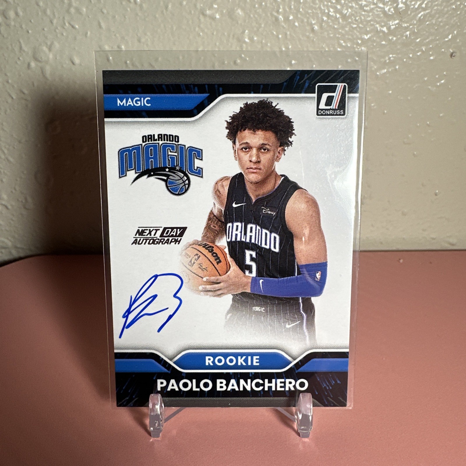 2022-23 Panini Donruss - Next Day Autographs Paolo Banchero #ND-PBM (AU, RC)