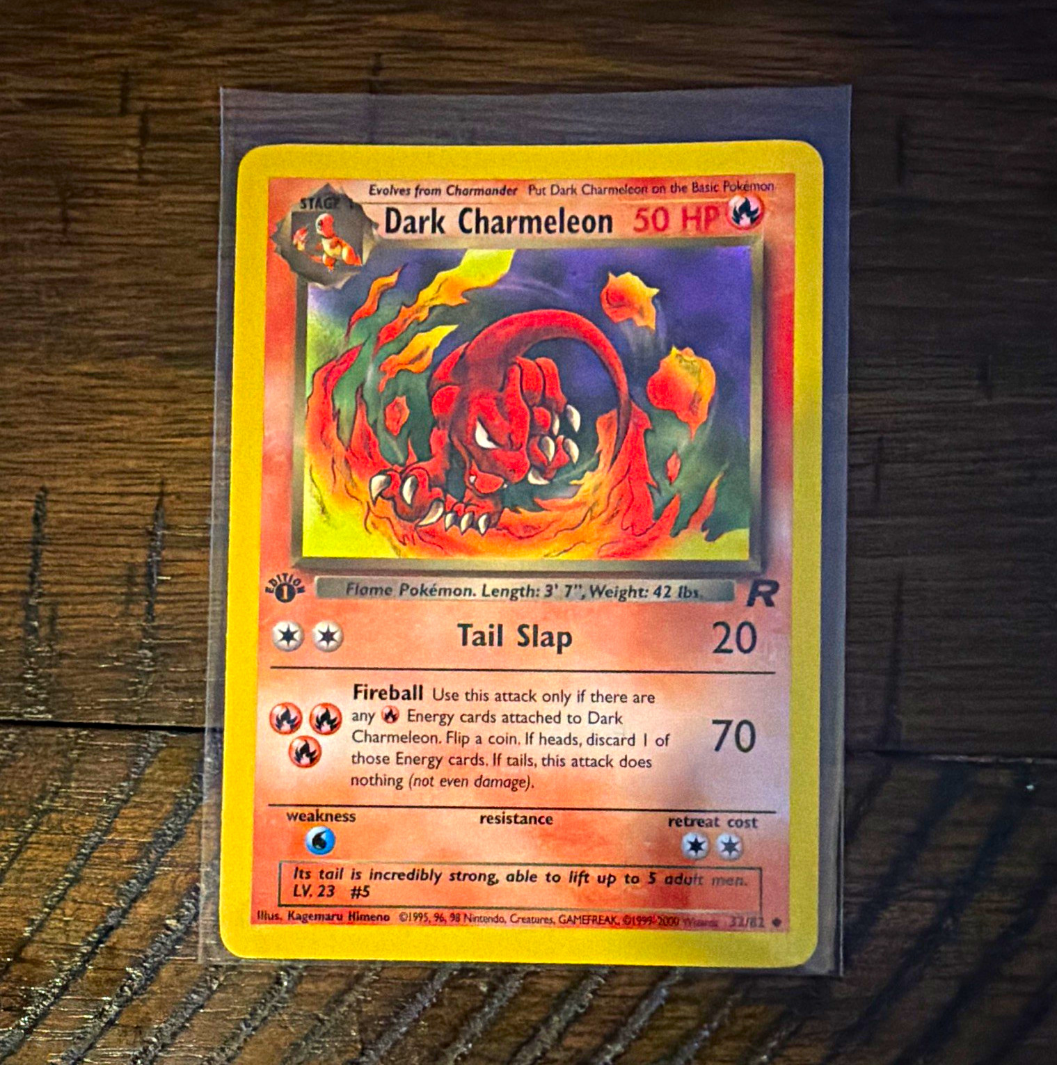 Pokemon TCG Team Rocket Dark Charmeleon 32/82 Unlimited Regular Uncommon EN