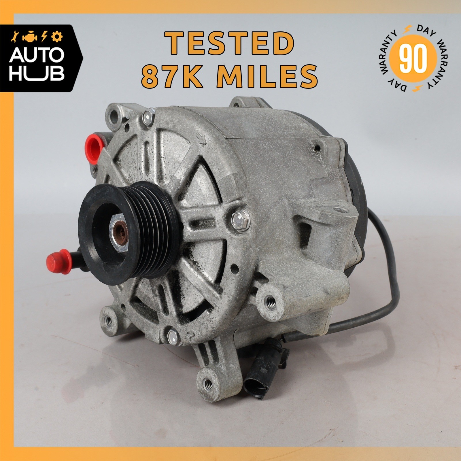 03-06 Porsche Cayenne 955 Turbo 4.5L V8 Engine Generator Alternator 190A OEM 87k 03-06 Porsche Cayenne 955 Turbo 4.5L V8 Engine Generator Alternator 190A OEM 87k
