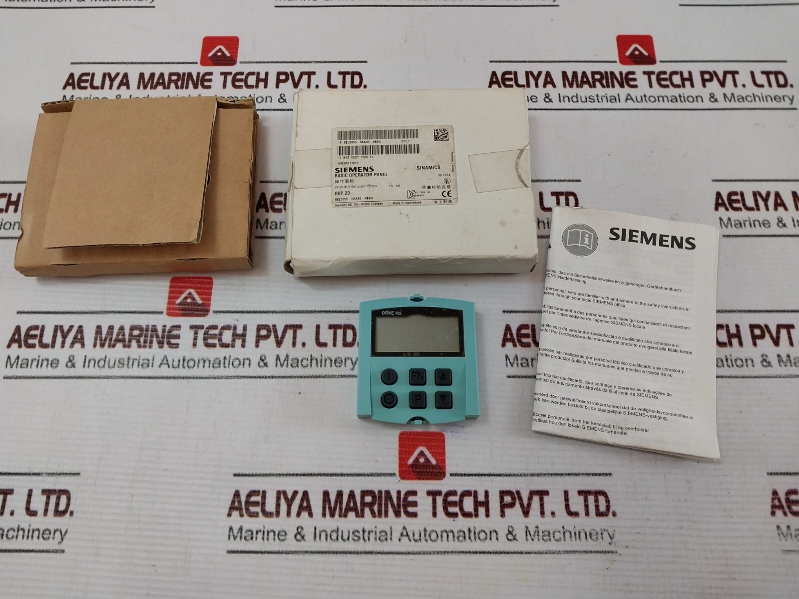 Siemens 6SL3055-0AA00-4BA0 Basic Operator Panel