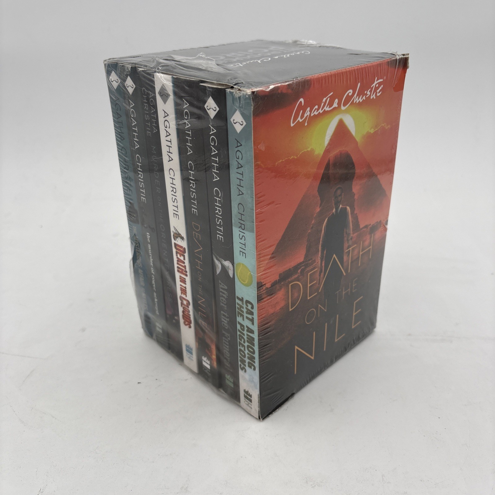 Agatha Christie Poirot 7 Book Box Set Collection ~ NEW Sealed ~  F6-4