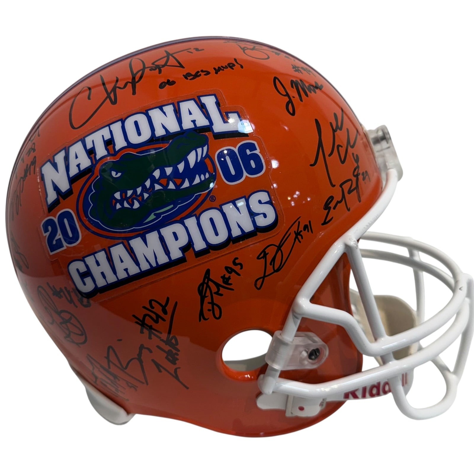 2006 Florida Gators National Championship Team and Urban Meyer Autographed Flori