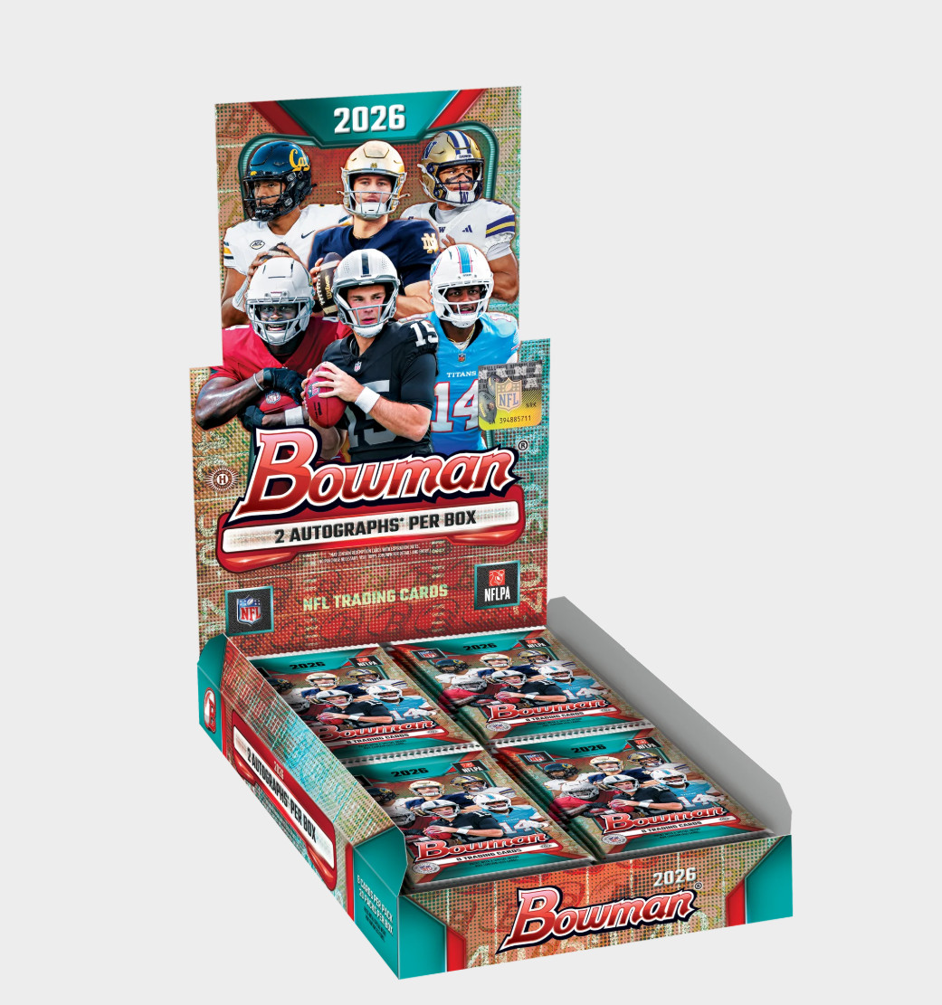 2026 Bowman Football Hobby Box 2 Autographs NFL PRESALE 9/30 Release