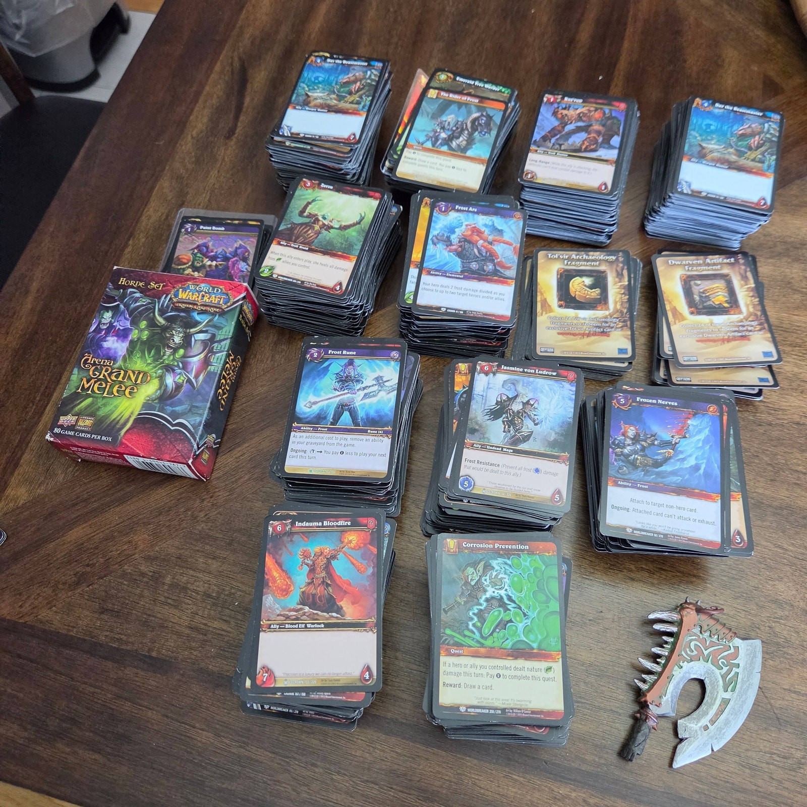 lot World of Warcraft TCG cards 1400+ mixed WOW lot World of Warcraft TCG cards 1400+ mixed WOW