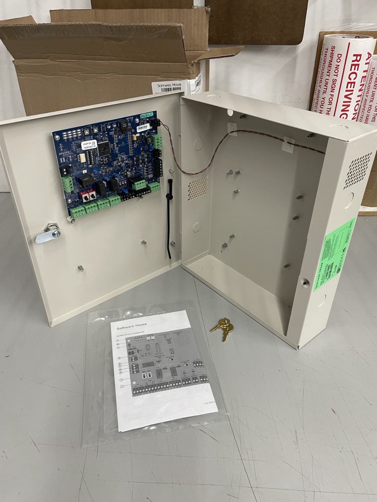 Software House (Johnson Controls) G2-RM-DCM-2 and G2-RM-4E OSDP Door Control and
