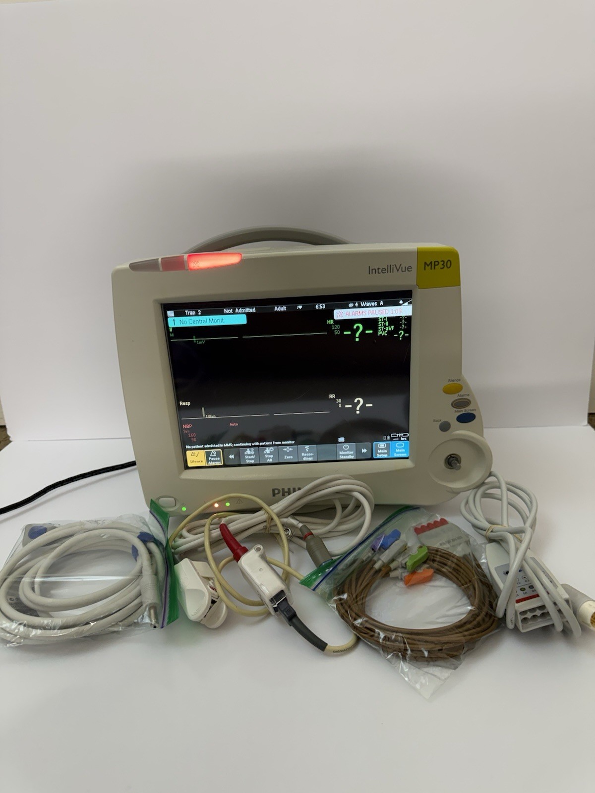 PHILIPS INTELLIVUE MP30 WITH MODULE 3001A & Cables
