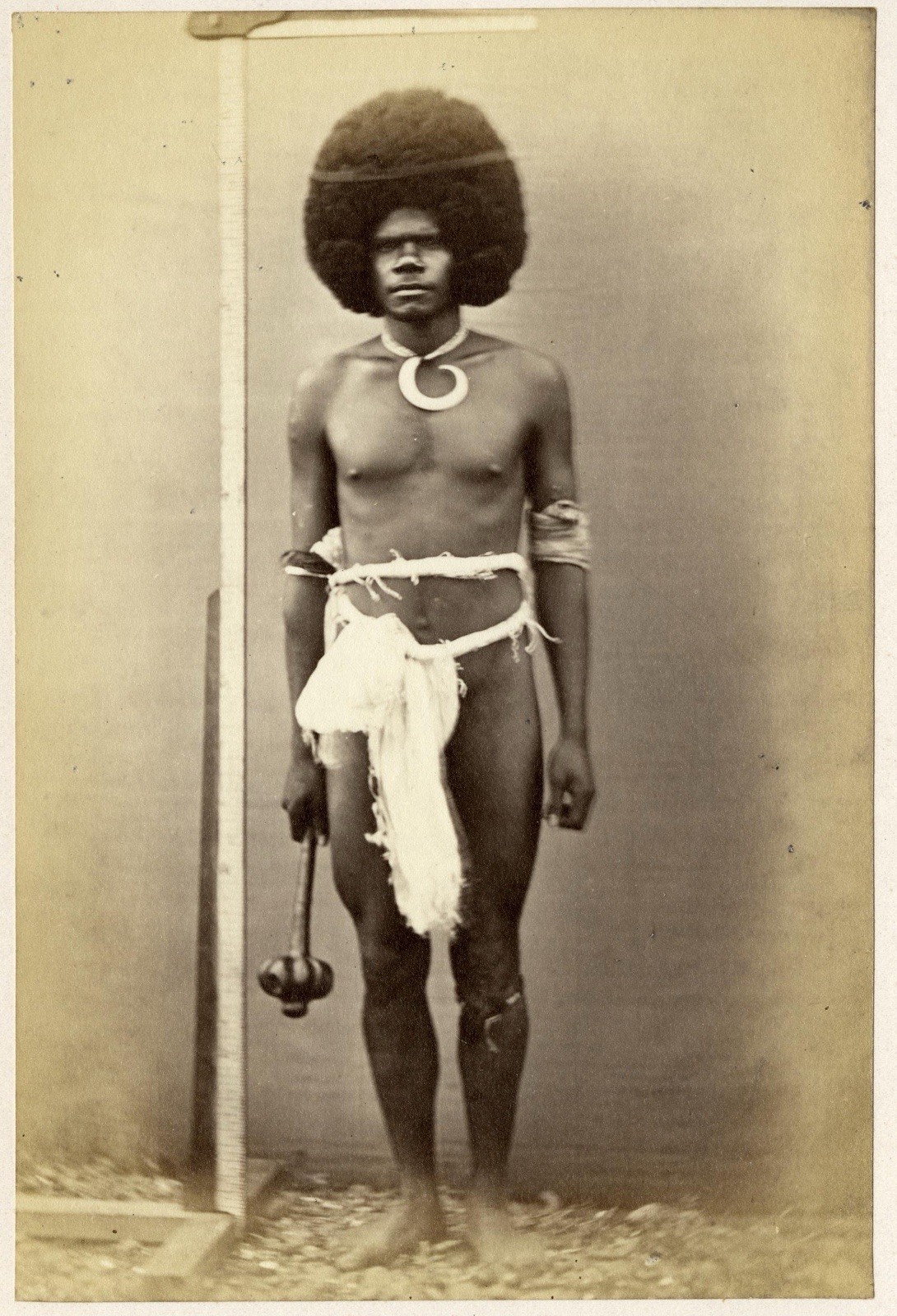 RARE Vintage 1800s Ethnic Fiji Fijian Tribal Club