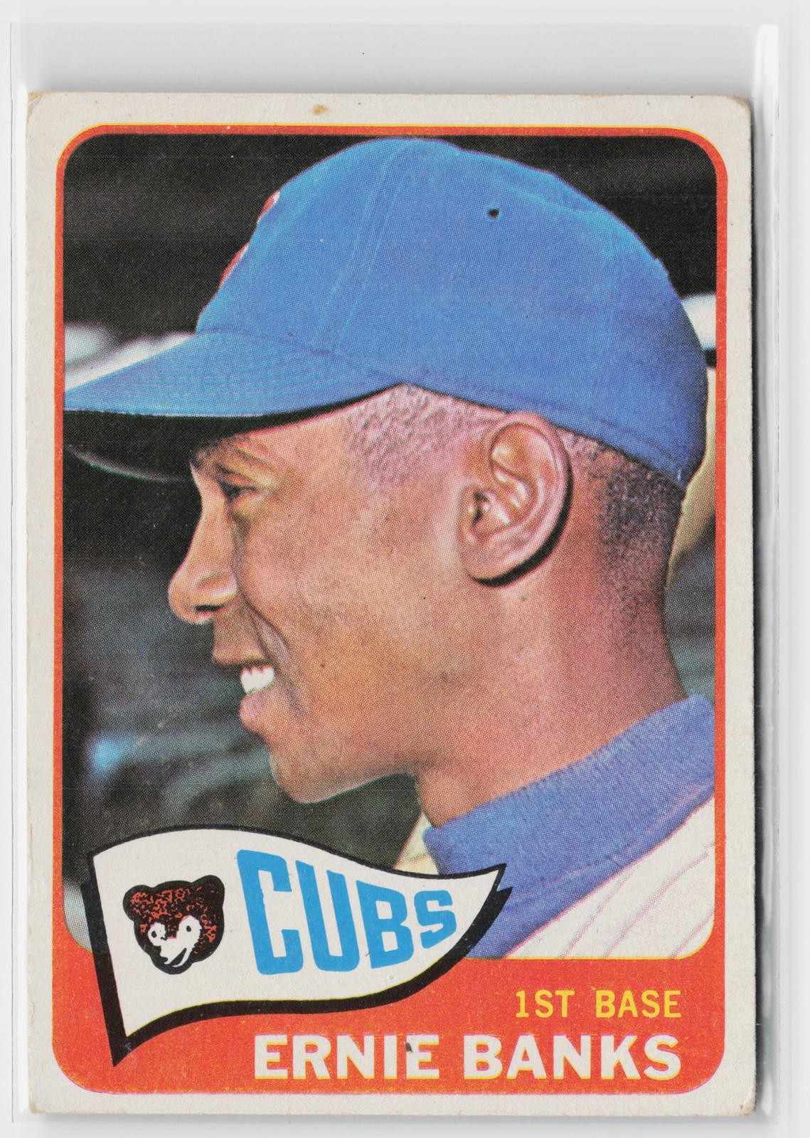 1965 Topps #510 Ernie Banks 1965 Topps #510 Ernie Banks