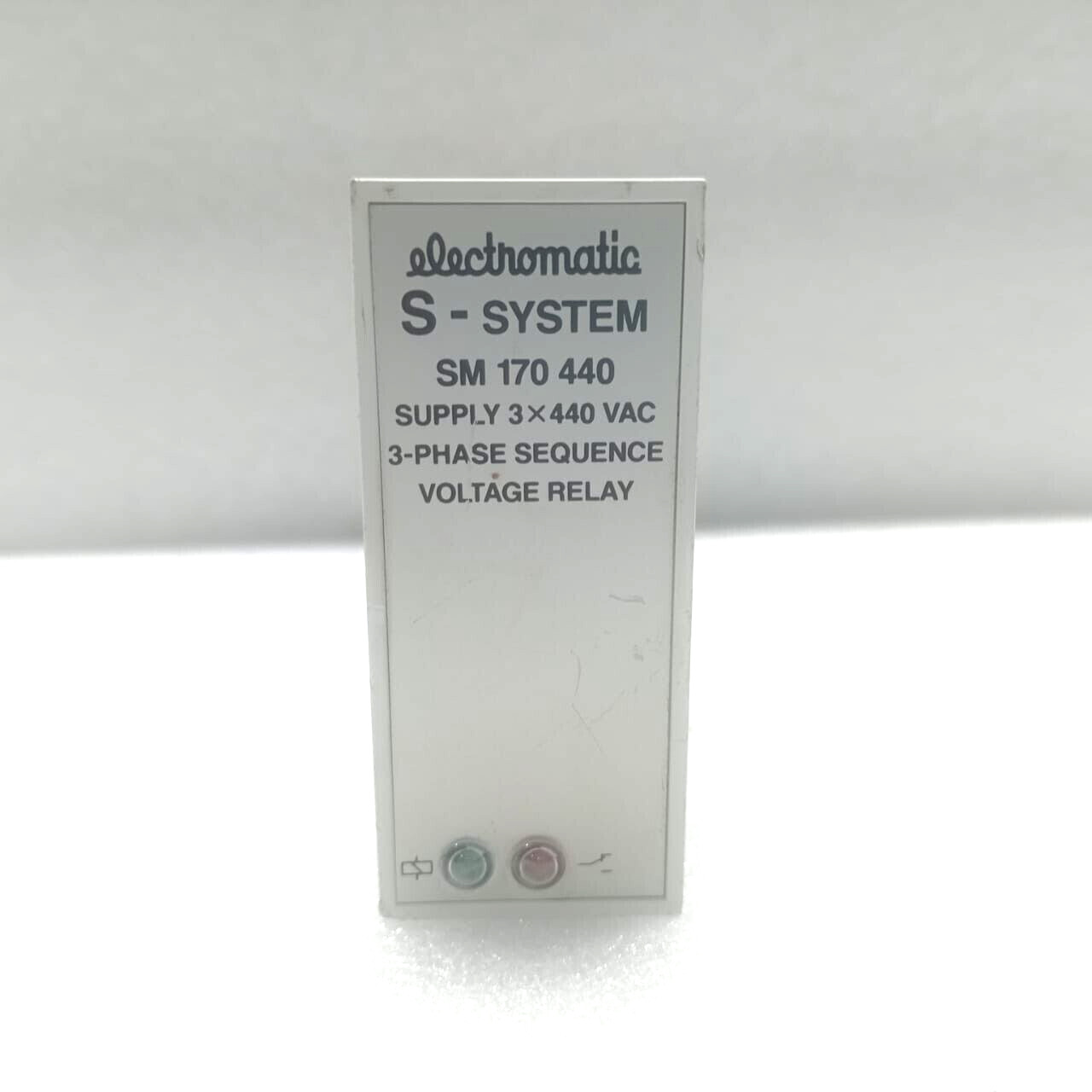 Electromatic S-System SM 170 440 3-Phase Sequence Voltage Relay