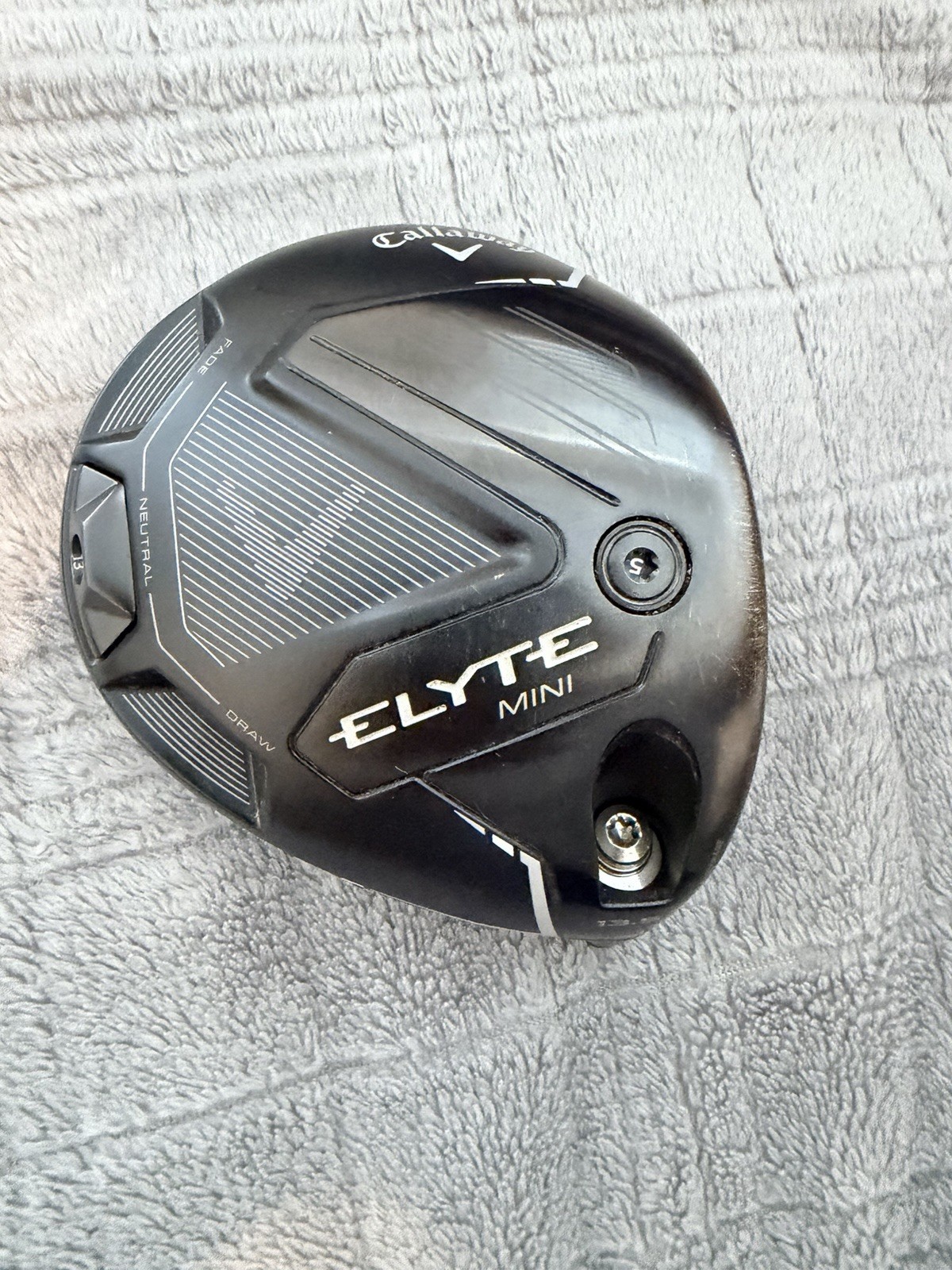 Callaway Elyte Mini Driver Black Night Edition - 13.5 - Head Only