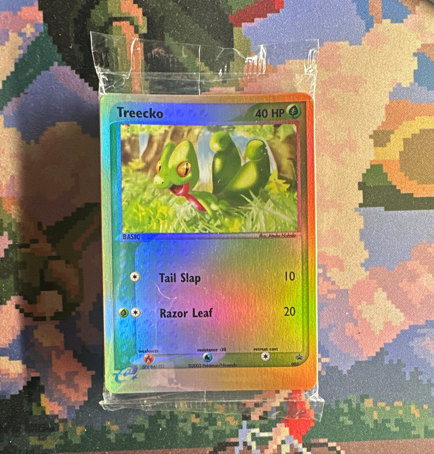2003 Pokemon Treecko 003 Nintendo Black Star Promo SEALED PACK 