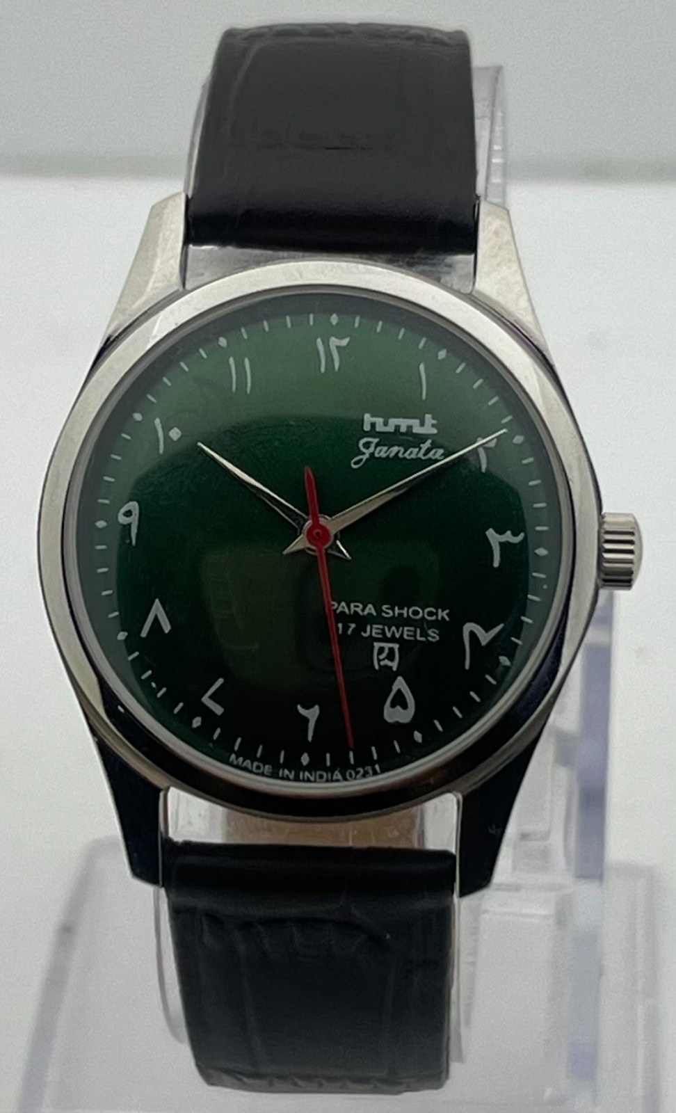 Fabulous HMT Pilot Automatic Green Dial Working Condition Men\'s Wristwatch